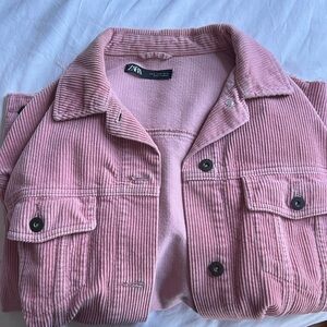 Zara Corduroy Jacket Size M